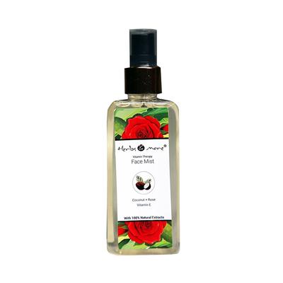 Мист для лица с Кокосом, Розой и Витамином Е (100 мл), Face Mist Coconut Rose Vitamin Е,