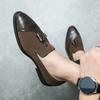 Мужские деловые туфли с кисточками Черные Коричневые Одноногие Легкие Удобные Модные Лоферы Британские Джентльмены Социальные Туфли Мужские