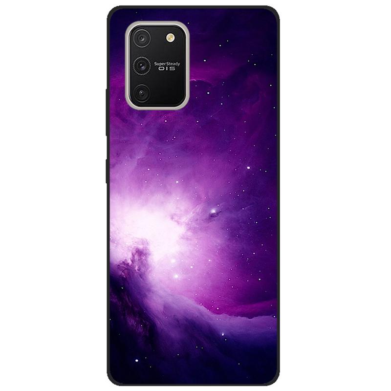 Чехол для Samsung Galaxy S10 Lite G770F Силиконовый Черный Мягкая Задняя Крышка для Samsung S10 Lite Чехол 2020 TPU S10Lite Чехол S 10 Lite