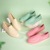 Water Shoes Spring and Autumn Shallow Mouth Rain Shoes Women's Non-slip Low-top Flat-bottom Rain Boots Water Boots Work Non-slip Sole Rubber Shoes