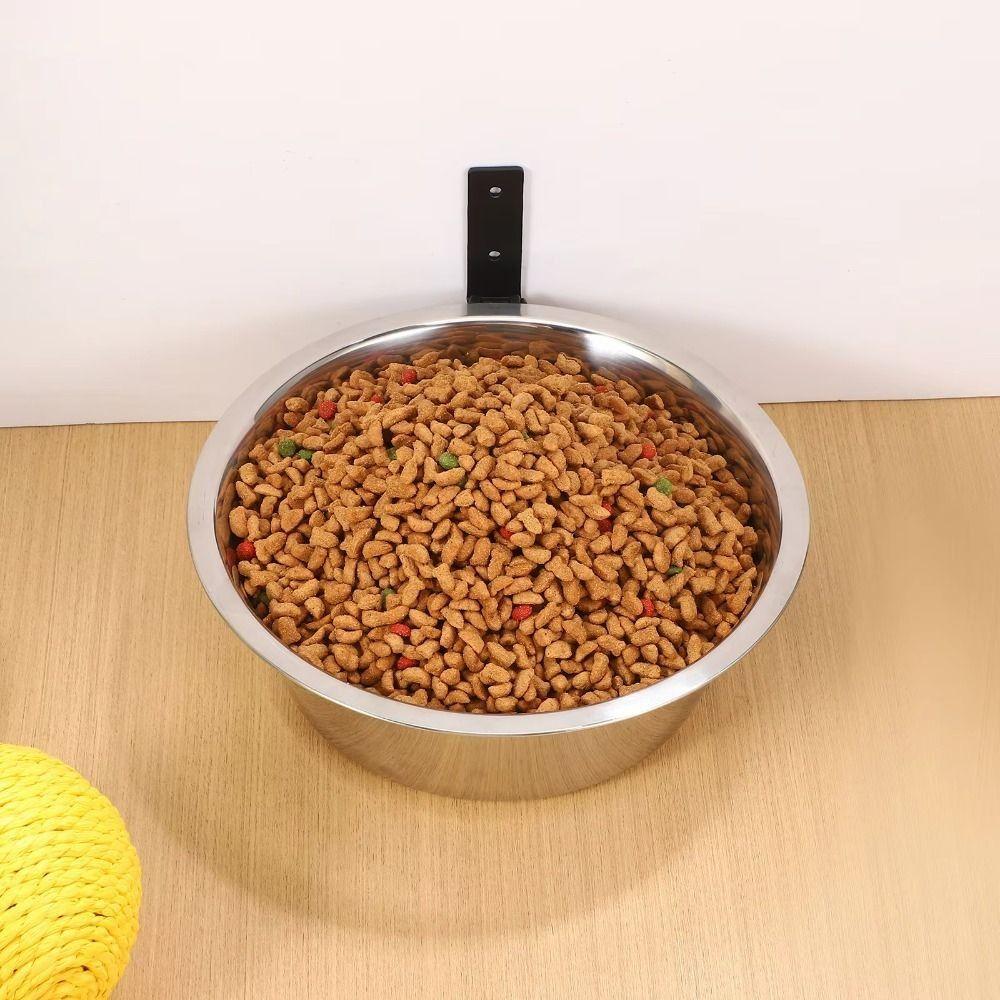 Foldable Hanging Pet Bowl 6/8inch Pet Feeder Container Universal Cat Food Water Bowl Home