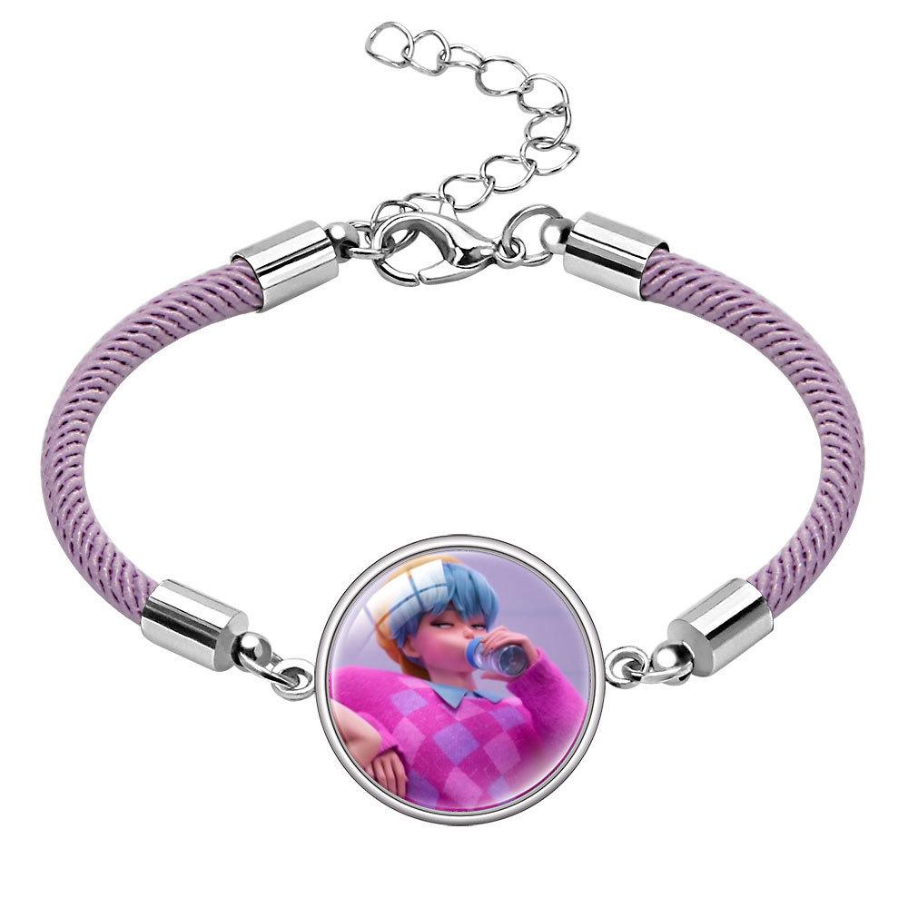 Руми Зои Мира Драгоценный Браслет Мультяшный Многоцветный Веревочный Ручной Ювелирный