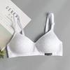 Women Girl Cotton Underwear Bra Wire Free Push Up Lingerie Bralette Brassiere Seamleass Bras