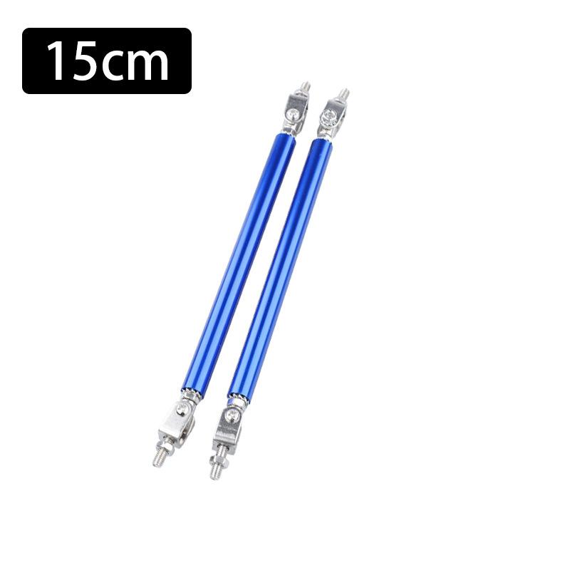 2X Универсальный Гоночный Регулируемый Передний Задний Сплиттер Губы Бампера Комплект Опорных Штанг Гоночный 75мм/100мм/150мм/200мм Стайлинг Авто Тюнинг