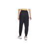 Nike SS22 Однотонные спортивные брюки с манжетами и логотипом, женские плавки, черные DN4848-010