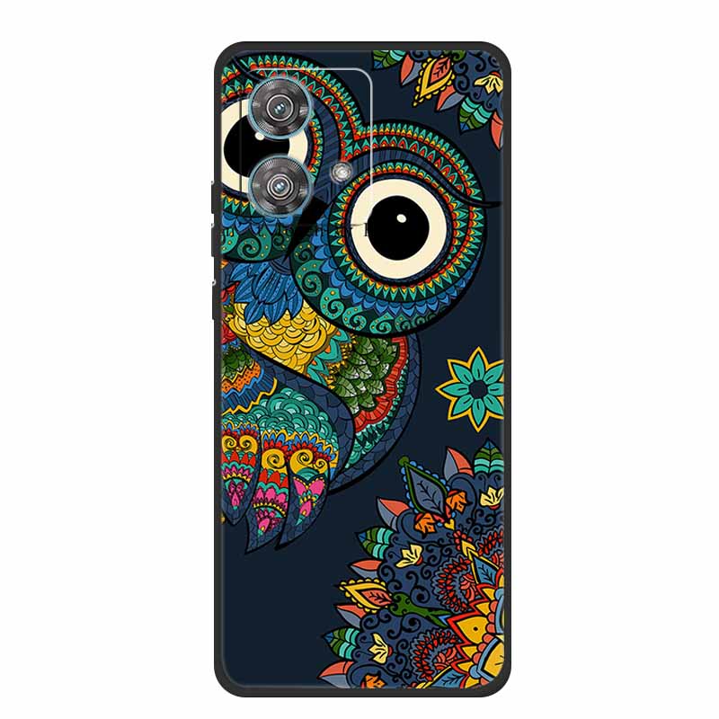 Чехол для Motorola Edge 40 Neo Животные ТПУ Мягкий Силиконовый Чехол для Телефона для Moto Edge 40 Neo 5G Edge40 Neo Ударопрочный Волк Fundas