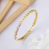 European and American Oil Dripping Devil's Eye Bracelet Colorful Heart-shaped Bracelet Women's Trendy Jewelry