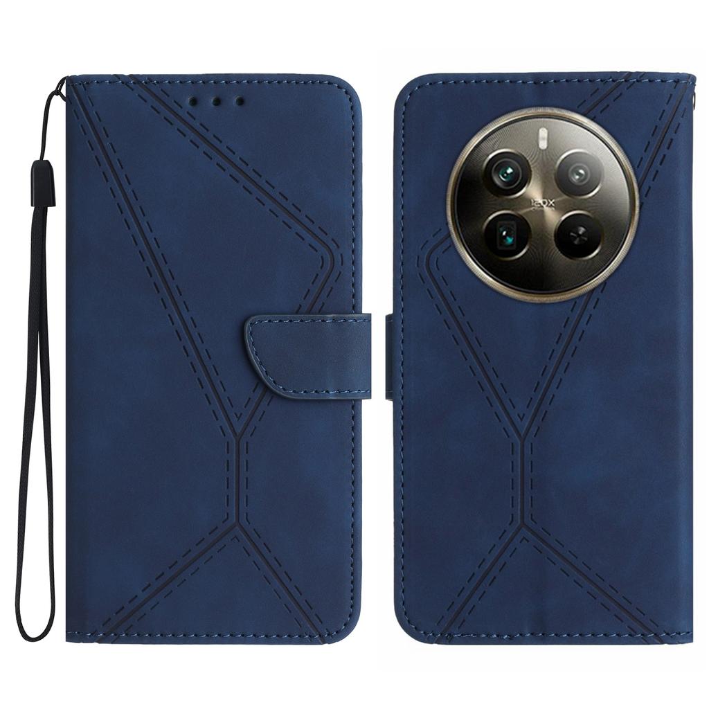 HT05 Для Realme 12 Pro 5G/12 Pro+ 5G Чехол Кожаный флип-чехол для телефона с кошельком