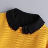 Multi-layer Detachable Collar Button False Collar Ruffles Removable Fake Collar  Dresses