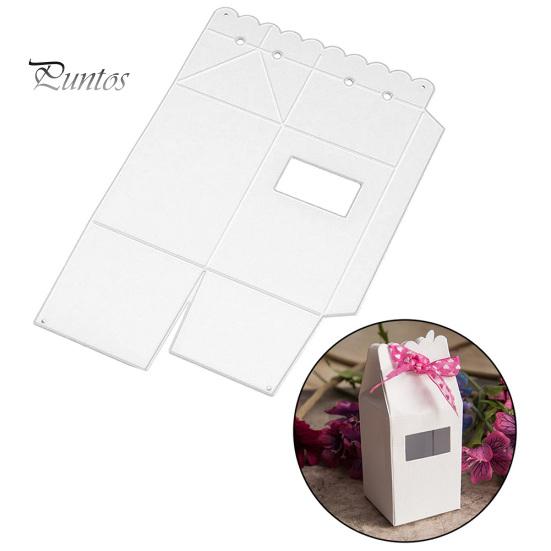Dies Cutting Milk Candy Box Diy Scrapbooking Paper Card Craft Punch Stencil Mold