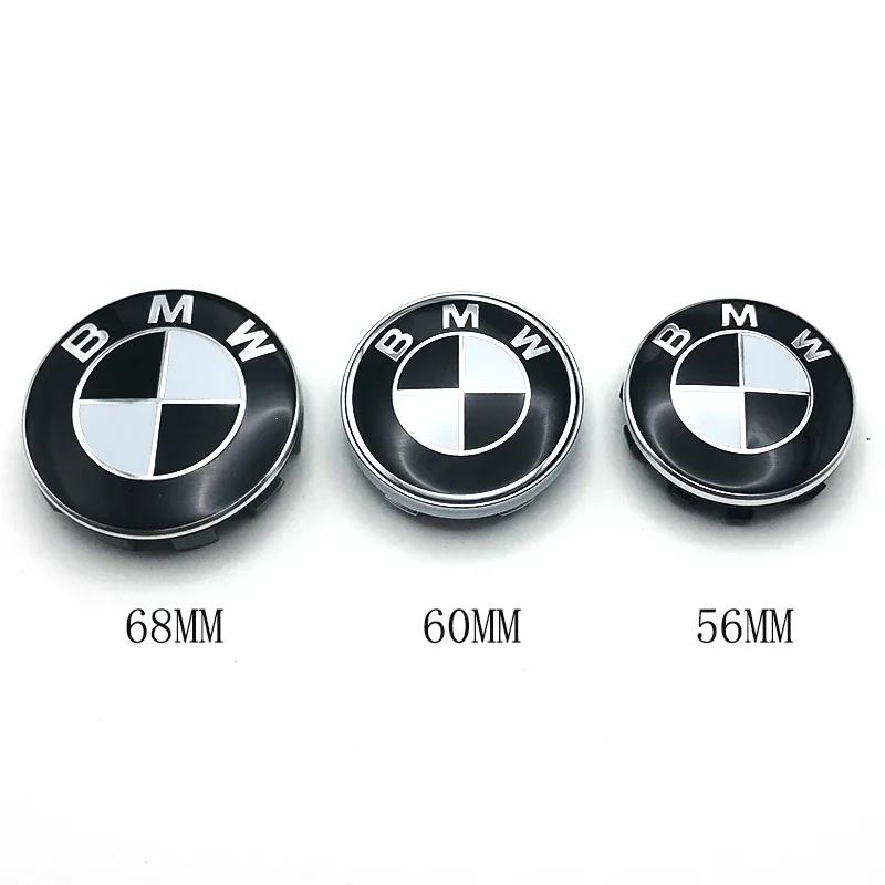 4 шт. 56/60/68 мм Колпачки на ступицу колеса автомобиля Крышка колеса Для BMW E36 E39 E46 E60 E90 E90 F01 F30 E93 G01 G20 G21 G30 G11 F15 X5 X3