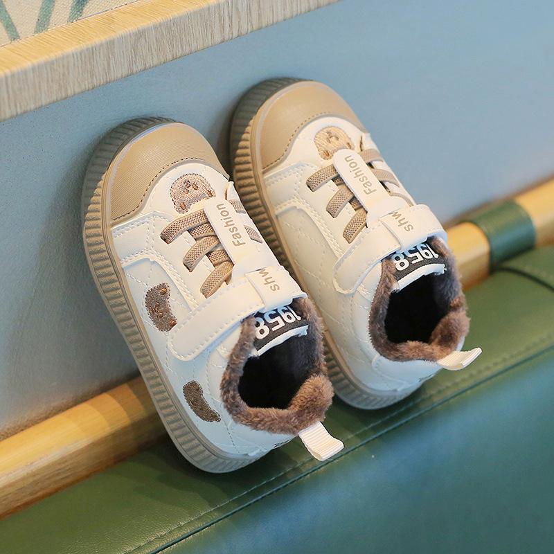 Autumn/Winter Soft Sole Breathable Toddler Sneakers for Boys & Girls, Anti-Drop Casual Shoes for Ages 0-4