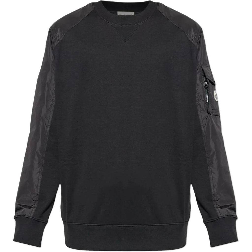 Moncler FW25 Fashion Casual Pocket Long Sleeve Crewneck Sweatshirt Men sweatshirt K2-091-8G00049-89A8F-999