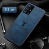 Deer Cloth Phone Case For Samsung Galaxy S25 S24 FE S23 Ultra S22 Plus A16 A56 A36 A55 A15 A35 Case Leather Soft Hybrid Shockproof Back Cover