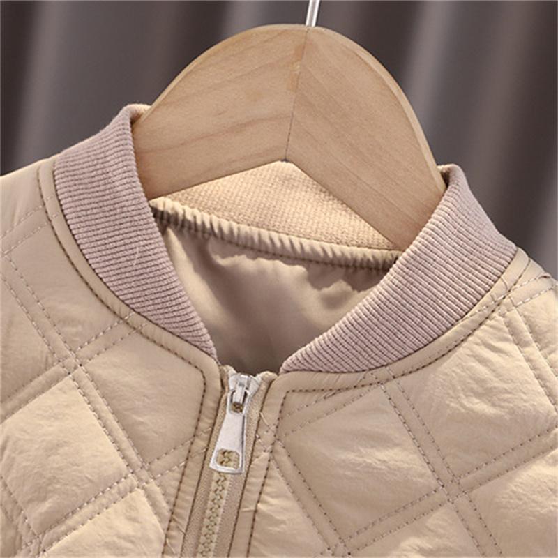 Комплекты одежды для мальчиков осень-зима, детское хлопковое пальто на молнии + штаны, комплект из 2 предметов, наряды на 1, 2, 3, 4 года, детский спортивный костюм