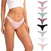 Сексуальные нити хлопковые стринги дышащее хлопковое нижнее белье для женщин
