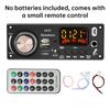 Плата декодирования MP3 BT DC 12V Автомобильный аудио MP3-декодер Усилитель TPA3116D2 2 * 50 Вт + 100 Вт