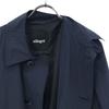 Allegri Sanyo Shokai Trench Coat 48 Navy Men's Used