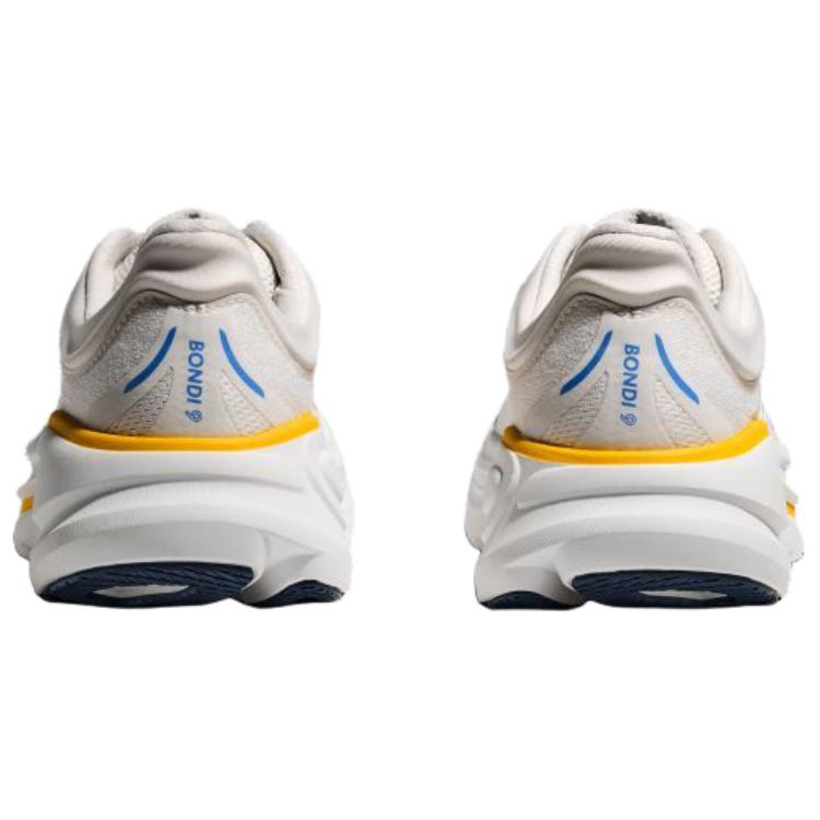 HOKA Bondi 9 Белый Цемент Женские Кроссовки 1162012-WGRT