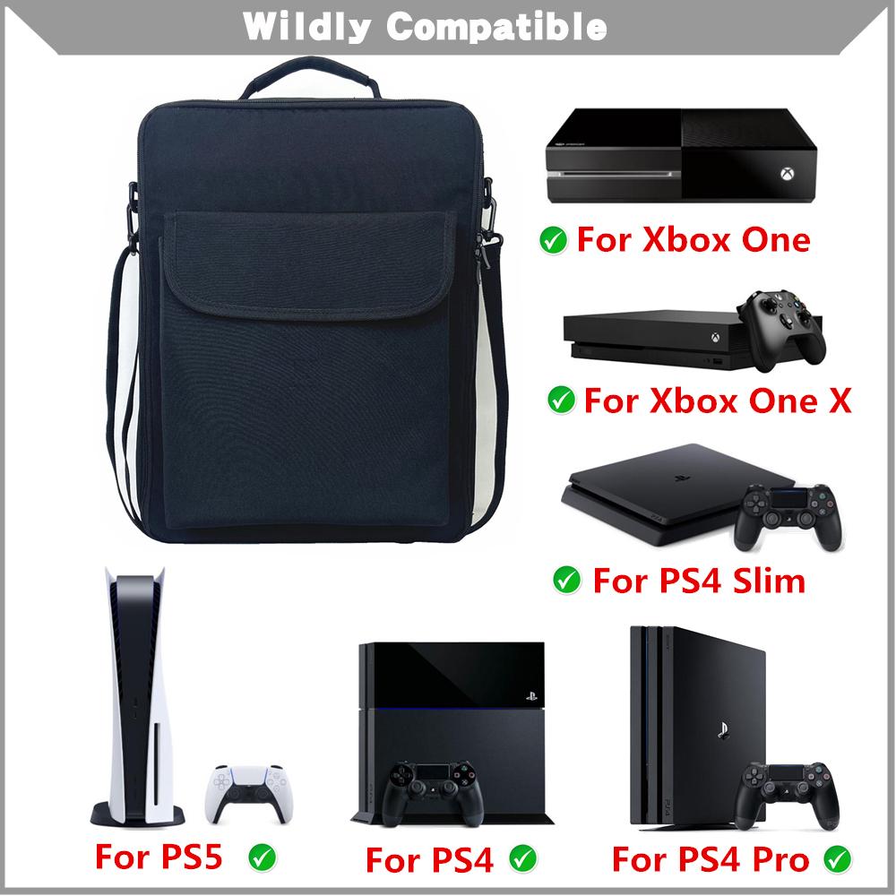 Новый портативный дорожный чехол для PS5, сумка для хранения, сумка на плечо, рюкзак для игровой консоли Playstation 5, аксессуары