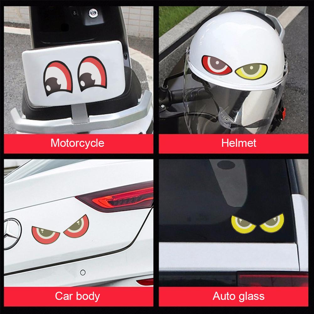 Наклейки на автомобиль, мотоцикл, шлем, обтекатель, заднее стекло, светоотражающие наклейки для электромобиля, мотоцикла