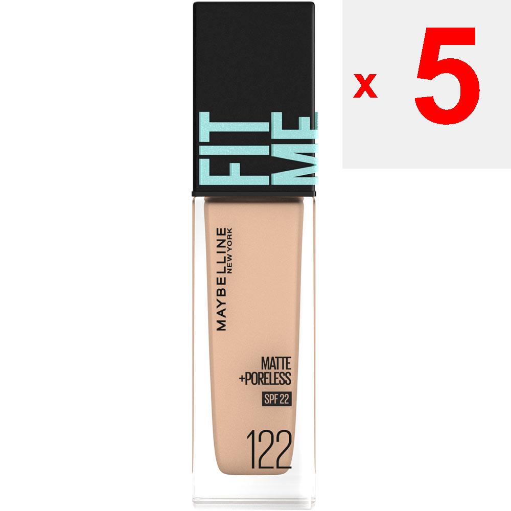 Maybelline Fit Me Liquid Foundation R 122 Skin Makeup After Conditioning the Skin with Lotion and Primer, Take an Appropriate Amount of Foundation On
