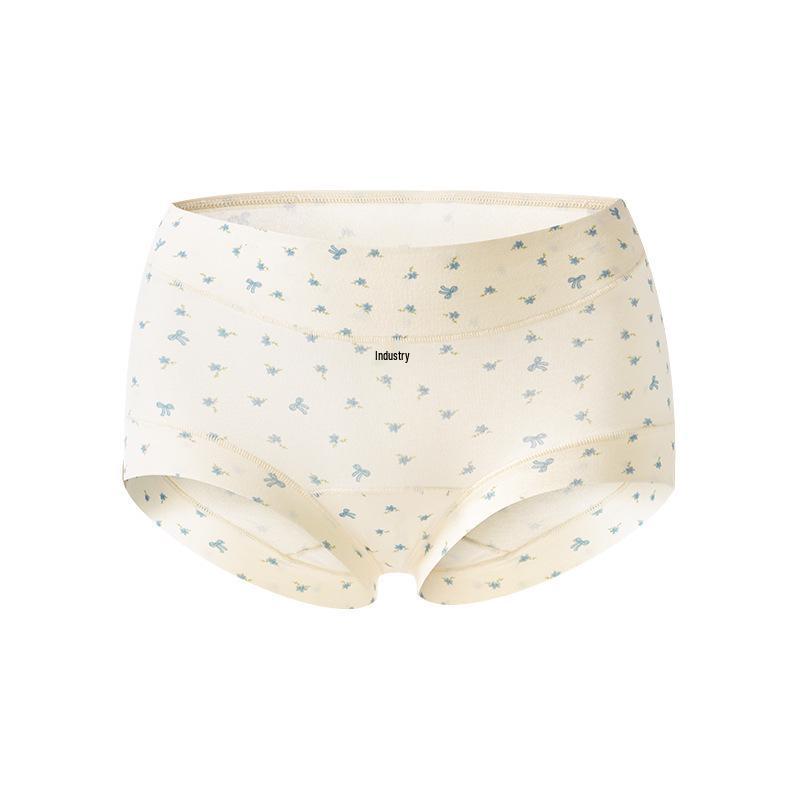 10A Женские трусы-слипы из чистого хлопка средней посадки - Антибактериальные, приятные к коже, стиль лета 2025