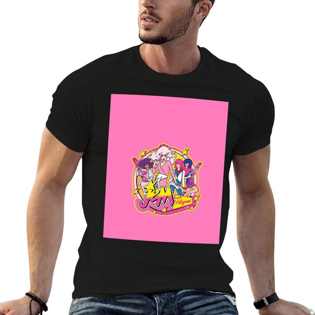 80s Jem And The Holograms High Quality Tshirt Casual Street Style Short Sleeve Tee