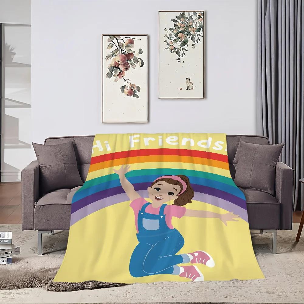 Miss MS R-Rachel Blanket For Soft Throw Blanket for Picnic Bed Sofa Home Bedroom Cozy Warm Comfortable