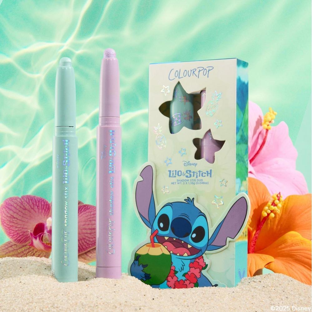 Colourpop Disney Lilo Stitch Cute Feisty Shadow Stix Duo