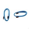 3.3ft Serial ATA III 3.0 Data HDD Disk Straight Signal Cable - 2 Pack