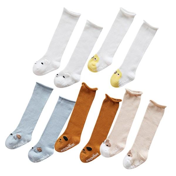 Mom’s Care Round Animal Newborn Knee Socks 5 Piece Set Y054BSTO532, Korean Baby Products