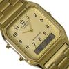 Casio СТАНДАРТНЫЕ Металлические Золотые Часы AQ-230GA-9B Мужские/Женские Аналоговые/Цифровые [Б/У]