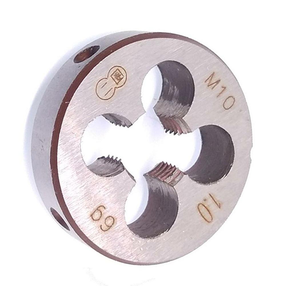 Метчик и плашка HSS M10 X 1 мм Плашка из быстрорежущей стали M10 X 1 мм
