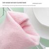 Chahua Thickened Velvet-Lined Dishwashing Gloves with Cuffs