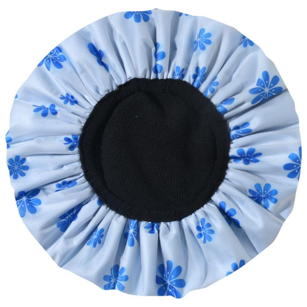 Showering Accessories EVA Exterior Bathroom Products Hair Beanie Bonnet Bath Hair Caps Shower Cap