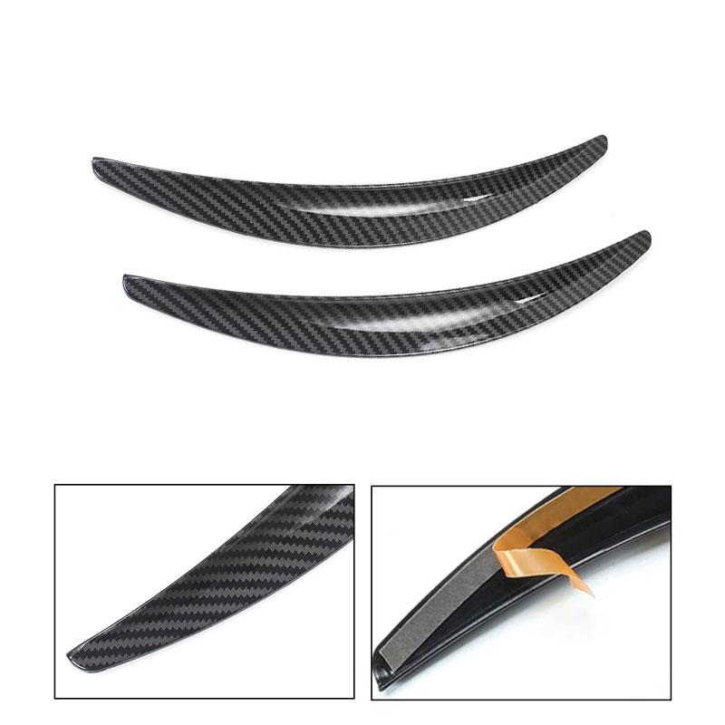 4 шт./компл. колеса автомобиля, отделка арки для бровей, боковое крыло, расклешенная полоса для Tesla Model 3, невидимое крыло, листовая пластина автомобиля