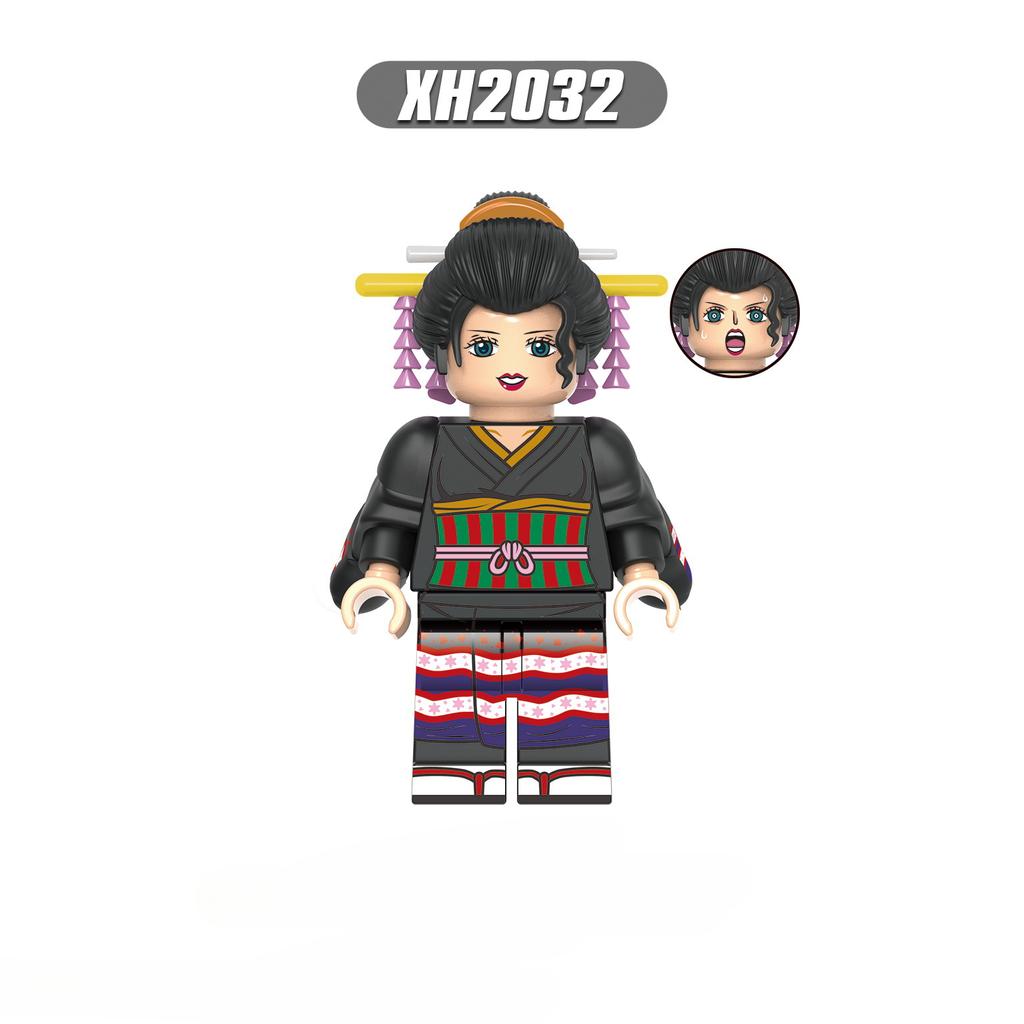 Japanese Cartoon Anime  Accessories Building Blocks Figures for Children Collection Toys X0352