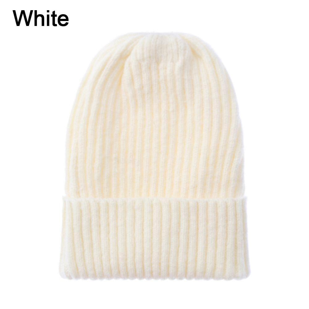 New Fashion Casual Hat Soft Hedging Cap Slouchy Bonnet Ski Hat Wool Knit Beanies