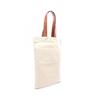 Used JIL SANDER FLAT SHOPPER Flat Shopper Tote Bag canvas leather Beige Brown Used Women