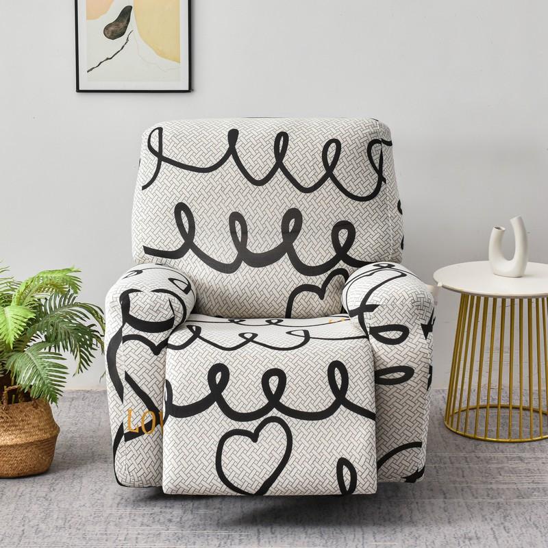 Чехлы на кресло-реклайнер Эластичный чехол на диван Чехлы на стулья Защита для мебели Чехол на кресло-реклайнер для кресла-качалки