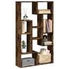 VidaXL Bookcase Smoked Oak 72x20x120 Cm Engineered Wood, Shelf, Storage Shelf, Book Support, Shelf To 858160