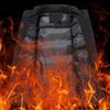 Осенне-зимний мужской жилет с хлопковой подкладкой, толстый однотонный воротник-стойка на молнии, ветрозащитная куртка, уличная одежда