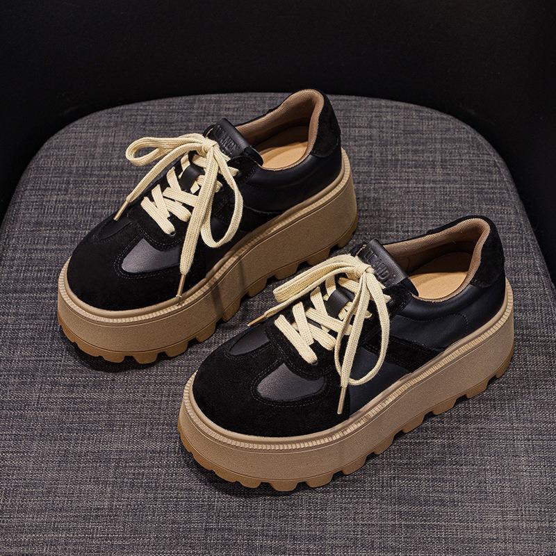 Кроссовки De Training на толстой подошве в стиле ретро, повседневная спортивная обувь для сноуборда, студенческая обувь