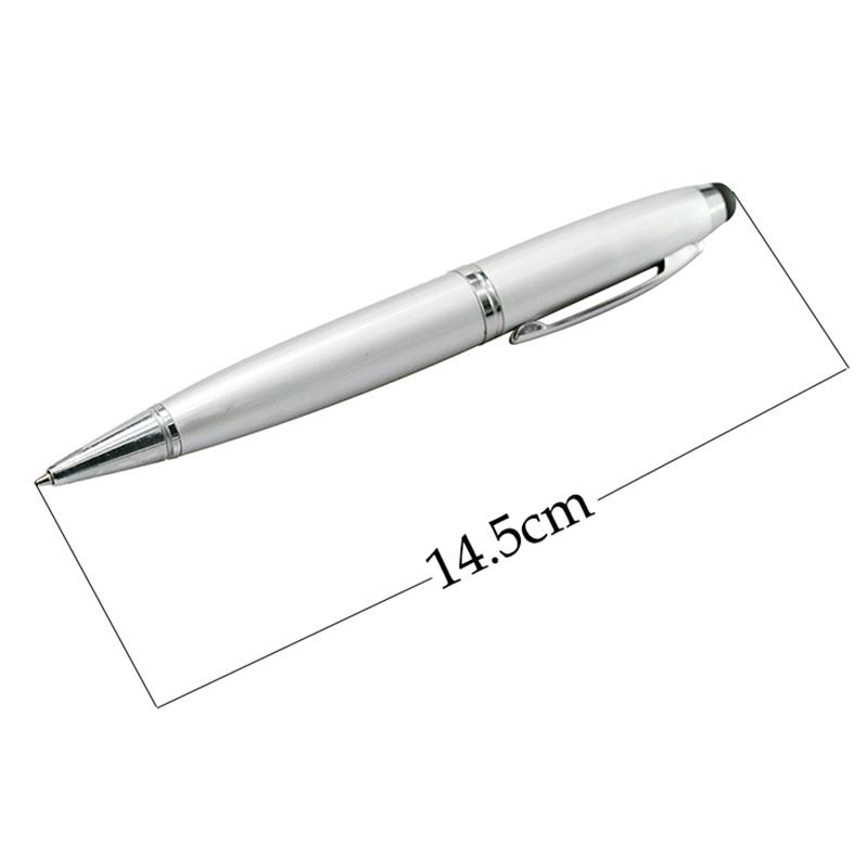USB-флешка Металлическая шариковая ручка Флеш-накопитель 256 ГБ Флешка 128 ГБ 64 ГБ 32 ГБ 16 ГБ 8 ГБ Флешка USB 2.0 Подарок учителю