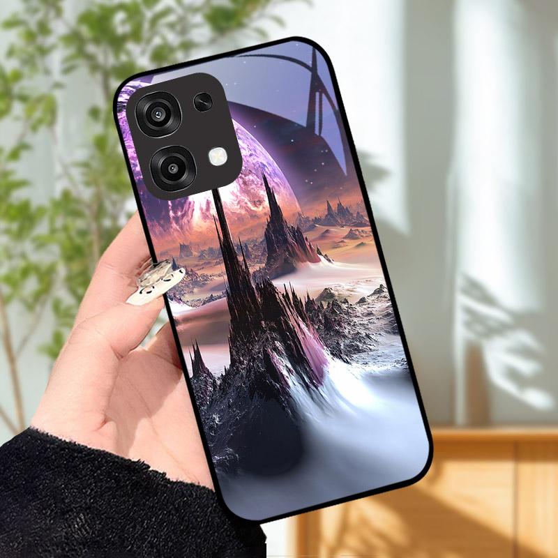 For OPPO F31 5G Case A6 Pro CPH2781 CPH2799 Luxury Tempered Glass Phone Case For OPPO A 6 Pro A6Pro Anti Fall Cover Shell Fundas