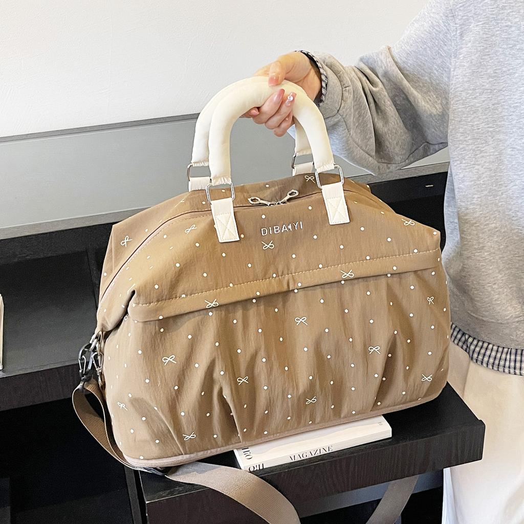 Yoga Fitness Bag Expandable Travel Bag Large Capacity Short-Distance Travel Boarding Bag Storage Bag Hand Exercise