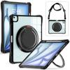 Для iPad Эйр 13 (2025)/(2024)/Про 12.9 (2022)/(2021)/(2020)/(2018) Чехол с плечевым ремнем и подставкой, чехол для планшета