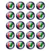 11mm 14mm Aluminium Metal Car Key Emblem Stickers For Alfa Romeo Giulietta GT 159 147 156 Mito Brera Giulia F1 Stelvio VolanteIW8 