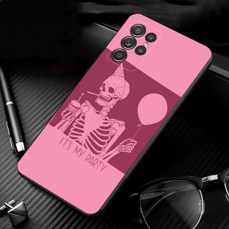 Skeleton Phone Case For Samsung S24 S23 S22 S21 S20 Ultra S20 S22 S21 S10E S20 FE S24 Plus